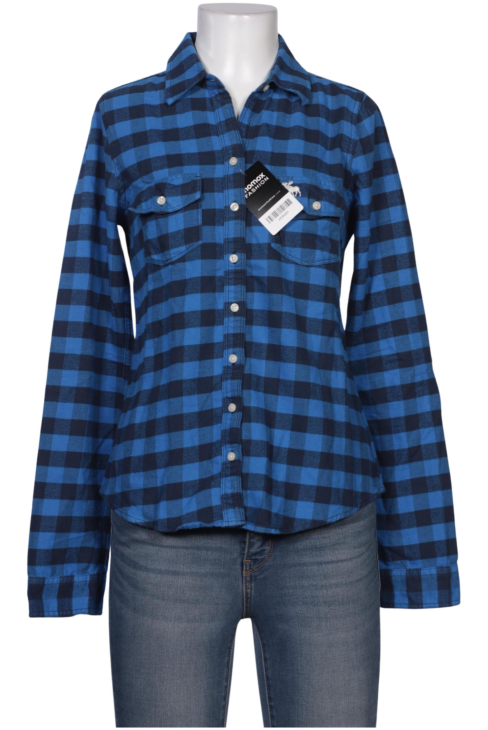 

Abercrombie & Fitch Damen Bluse, blau, Gr. 38