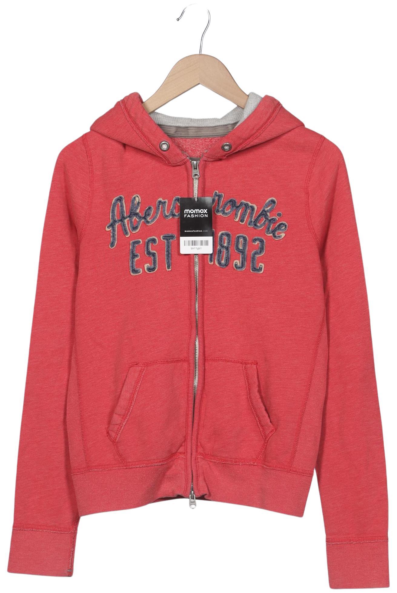 

Abercrombie & Fitch Damen Kapuzenpullover, rot, Gr. 42
