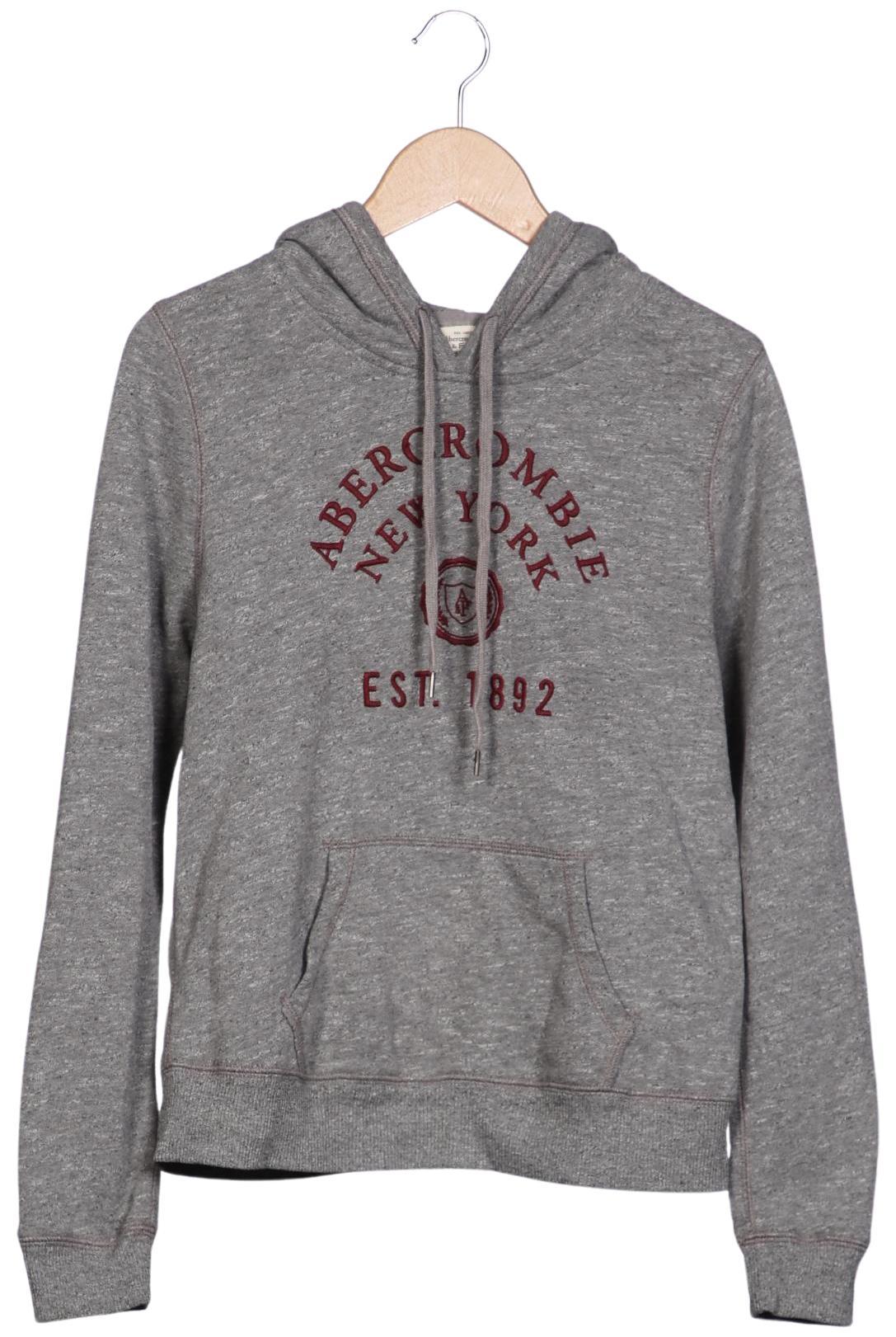 

Abercrombie & Fitch Damen Kapuzenpullover, grau, Gr. 38