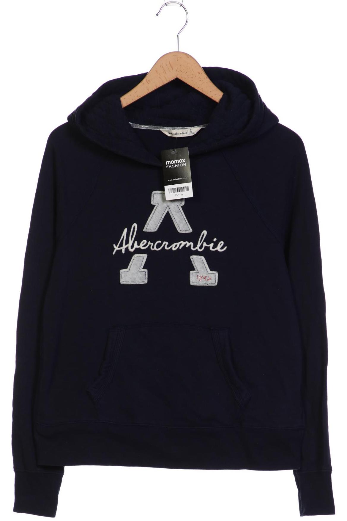 

Abercrombie & Fitch Damen Kapuzenpullover, marineblau, Gr. 42