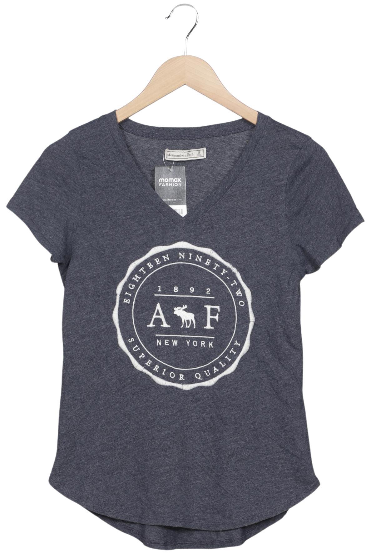 

Abercrombie & Fitch Damen T-Shirt, marineblau, Gr. 36