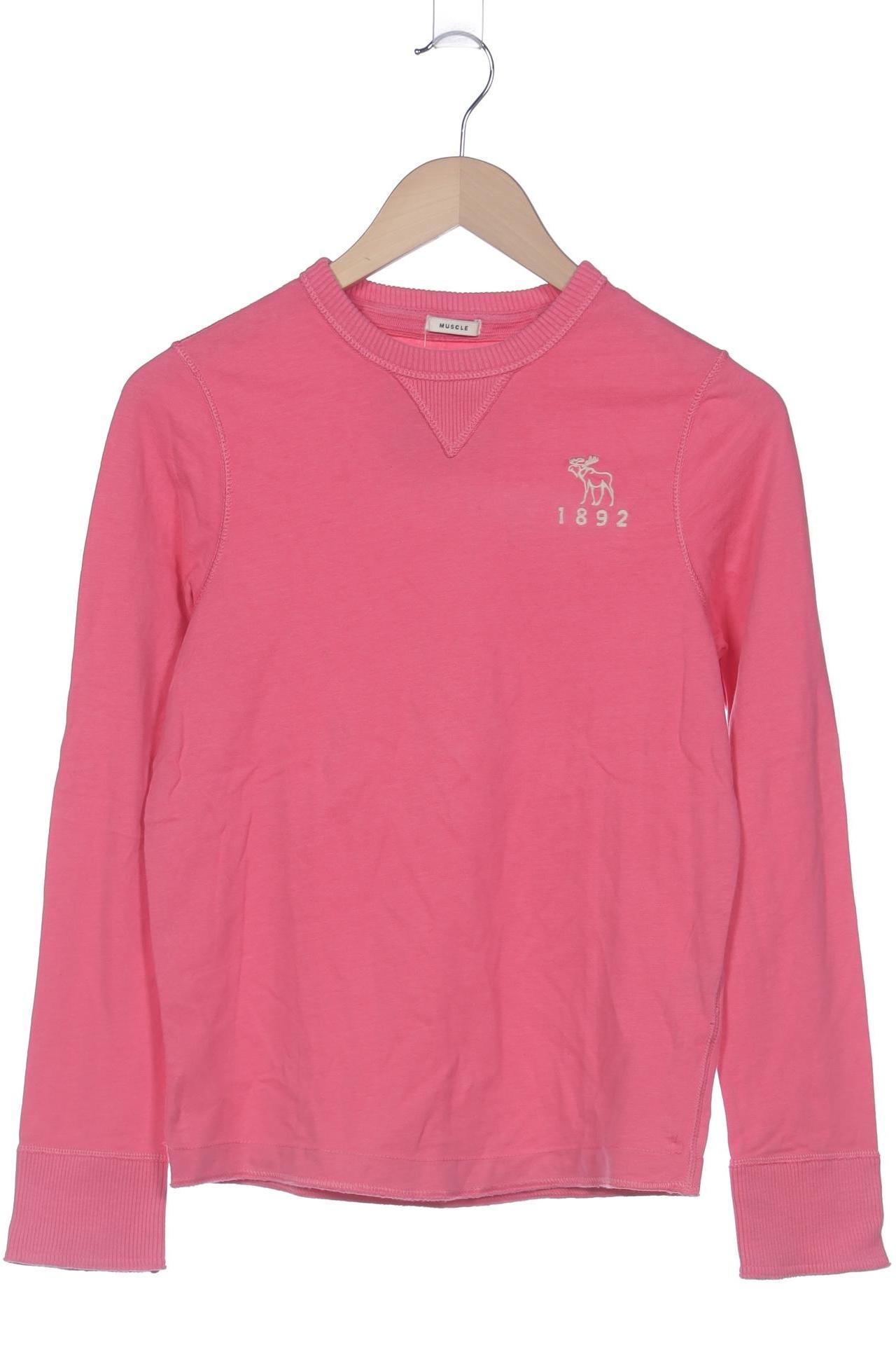 

Abercrombie & Fitch Damen Langarmshirt, pink, Gr. 42
