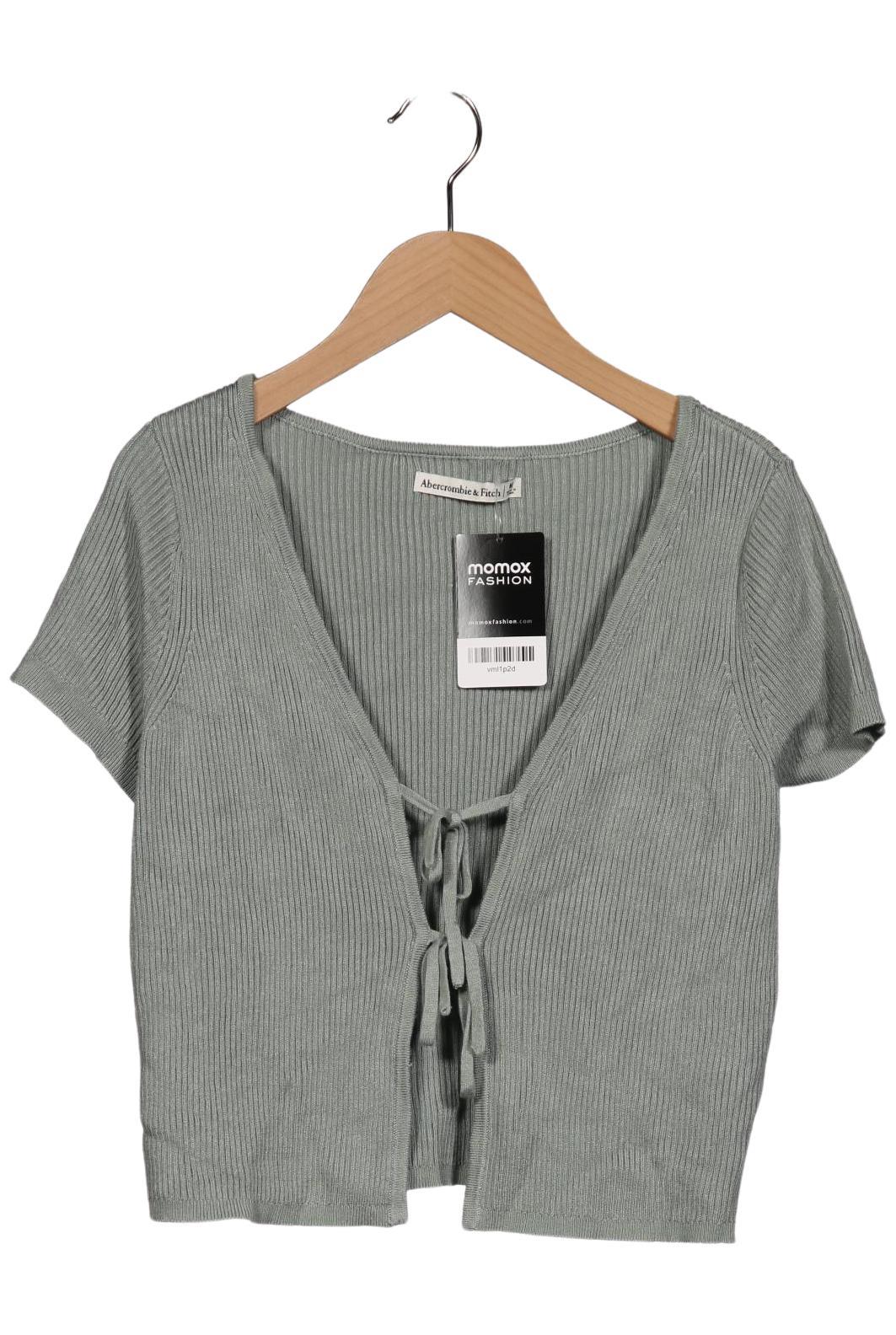 

Abercrombie & Fitch Damen Strickjacke, hellgrün, Gr. 38