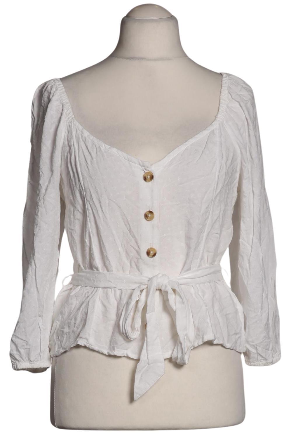 

Abercrombie & Fitch Damen Bluse, weiß, Gr. 42