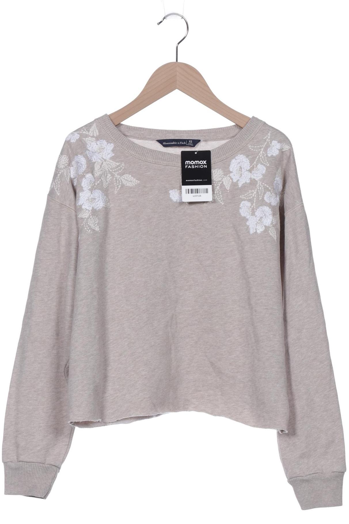 

Abercrombie & Fitch Damen Sweatshirt, beige, Gr. 34