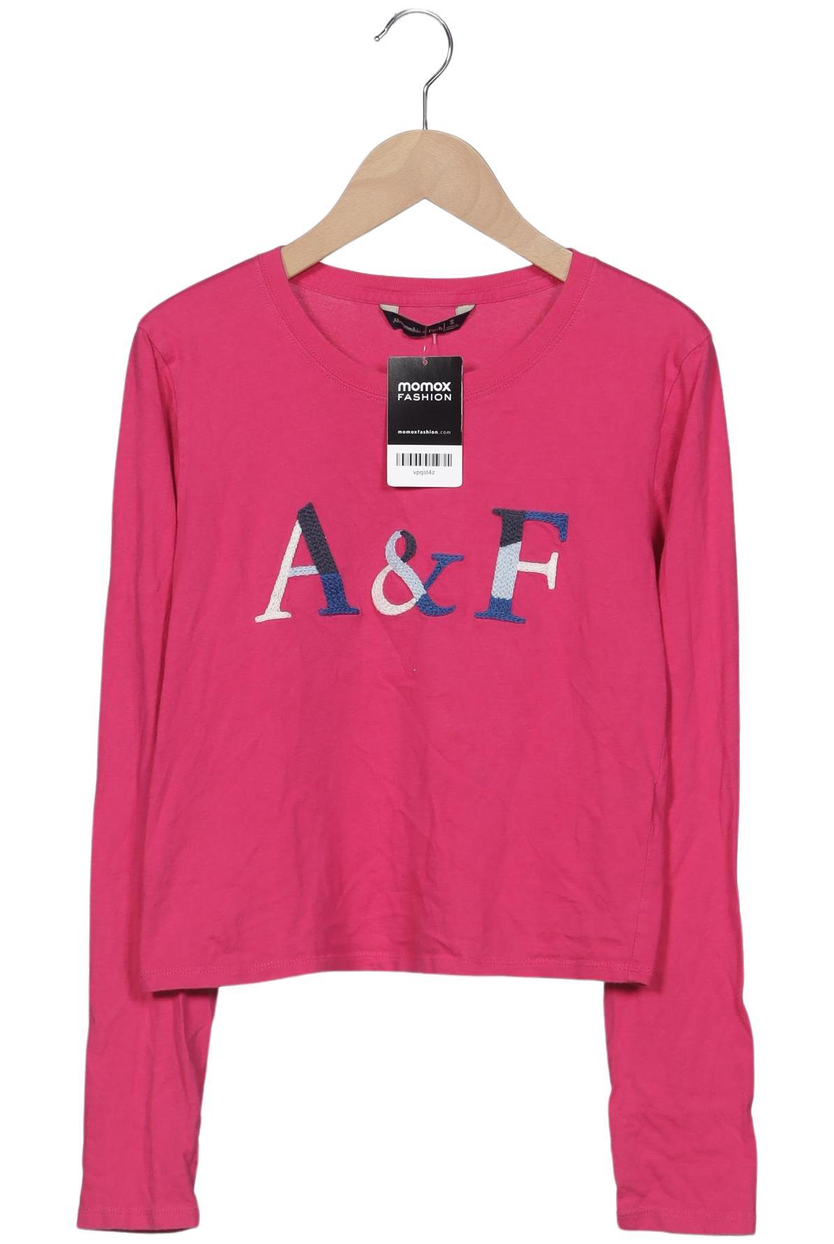 

Abercrombie & Fitch Damen Langarmshirt, pink, Gr. 36