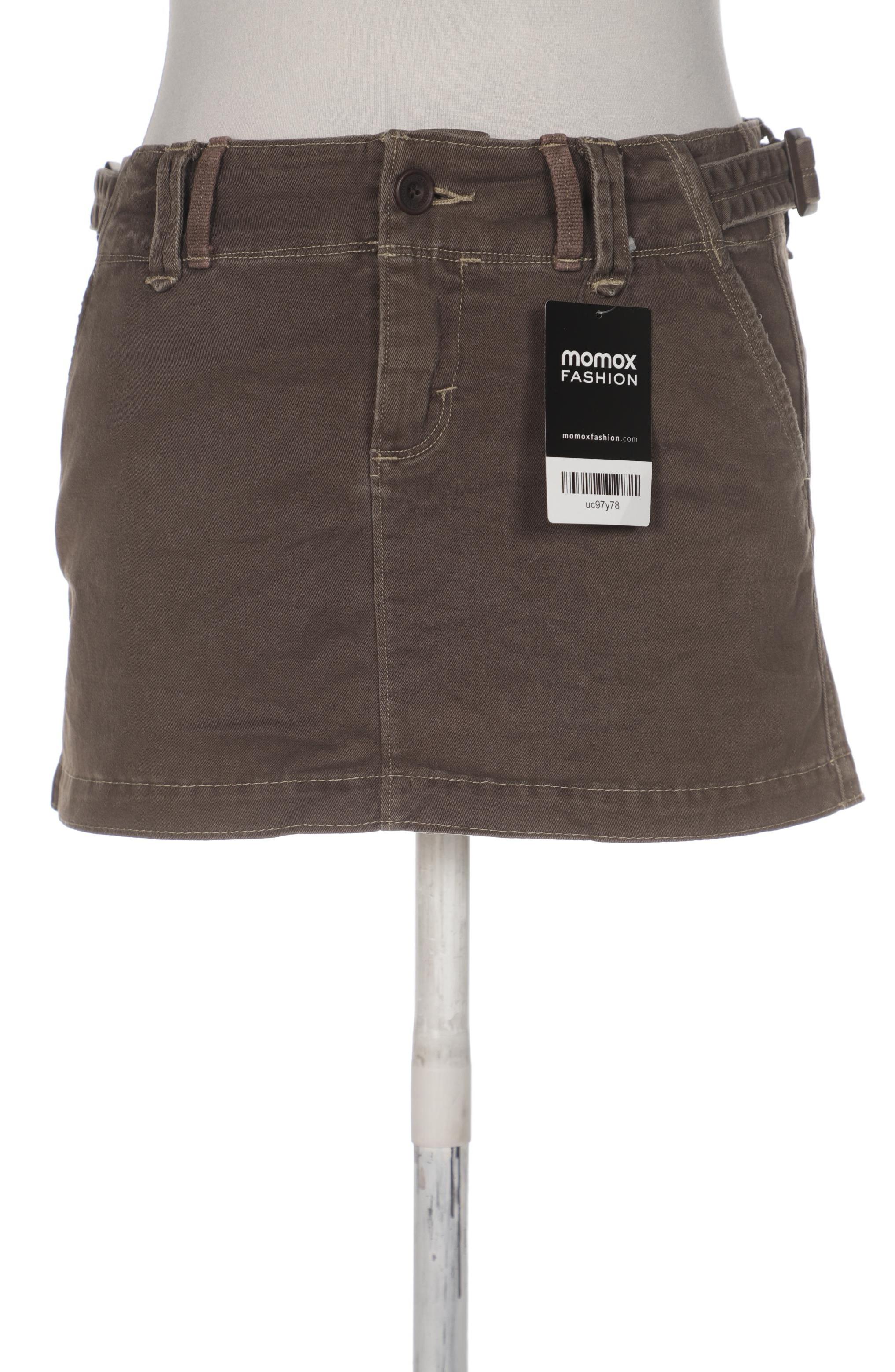 

Abercrombie & Fitch Damen Rock, braun, Gr. 00