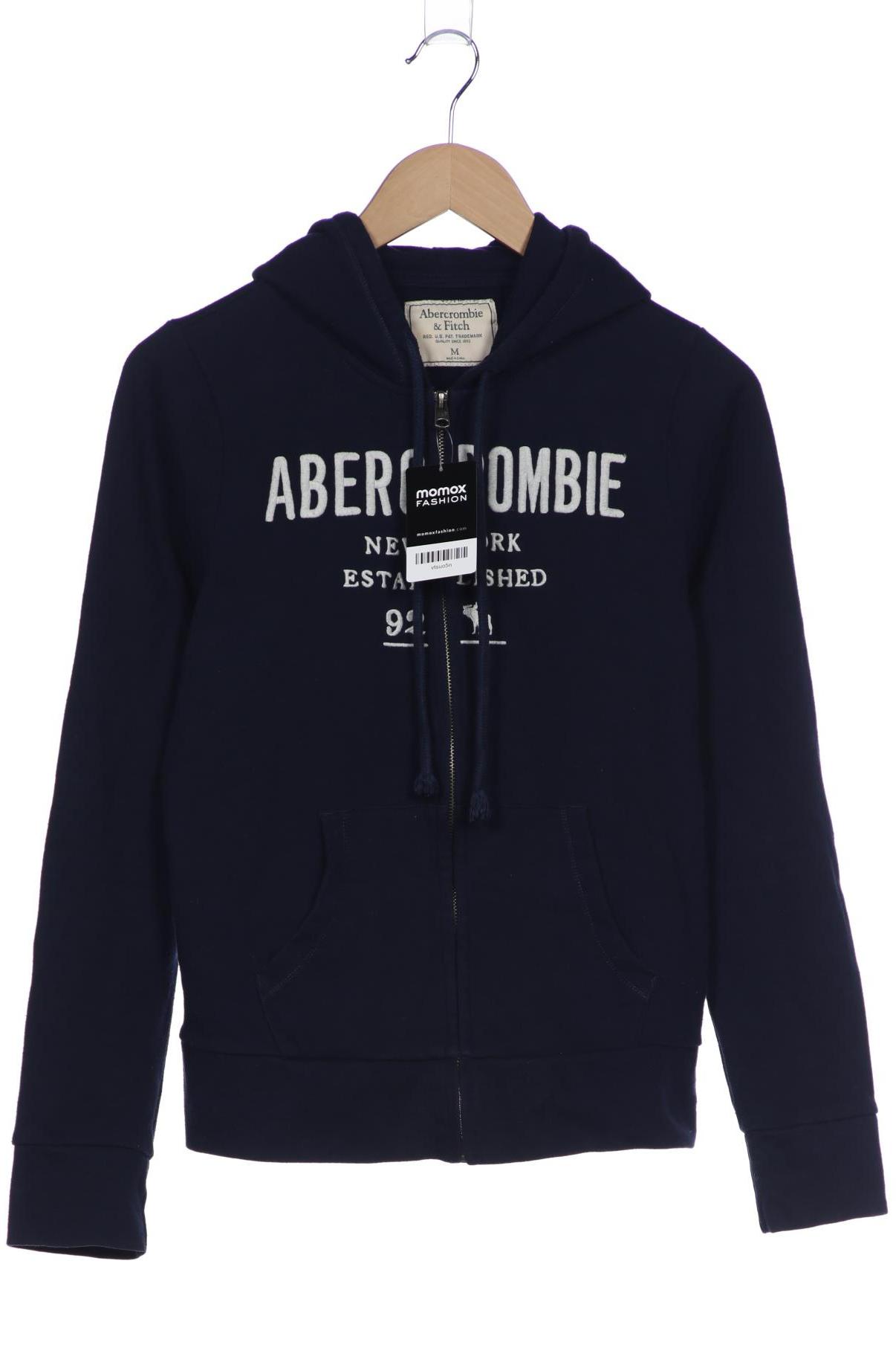 

Abercrombie & Fitch Damen Kapuzenpullover, marineblau, Gr. 38
