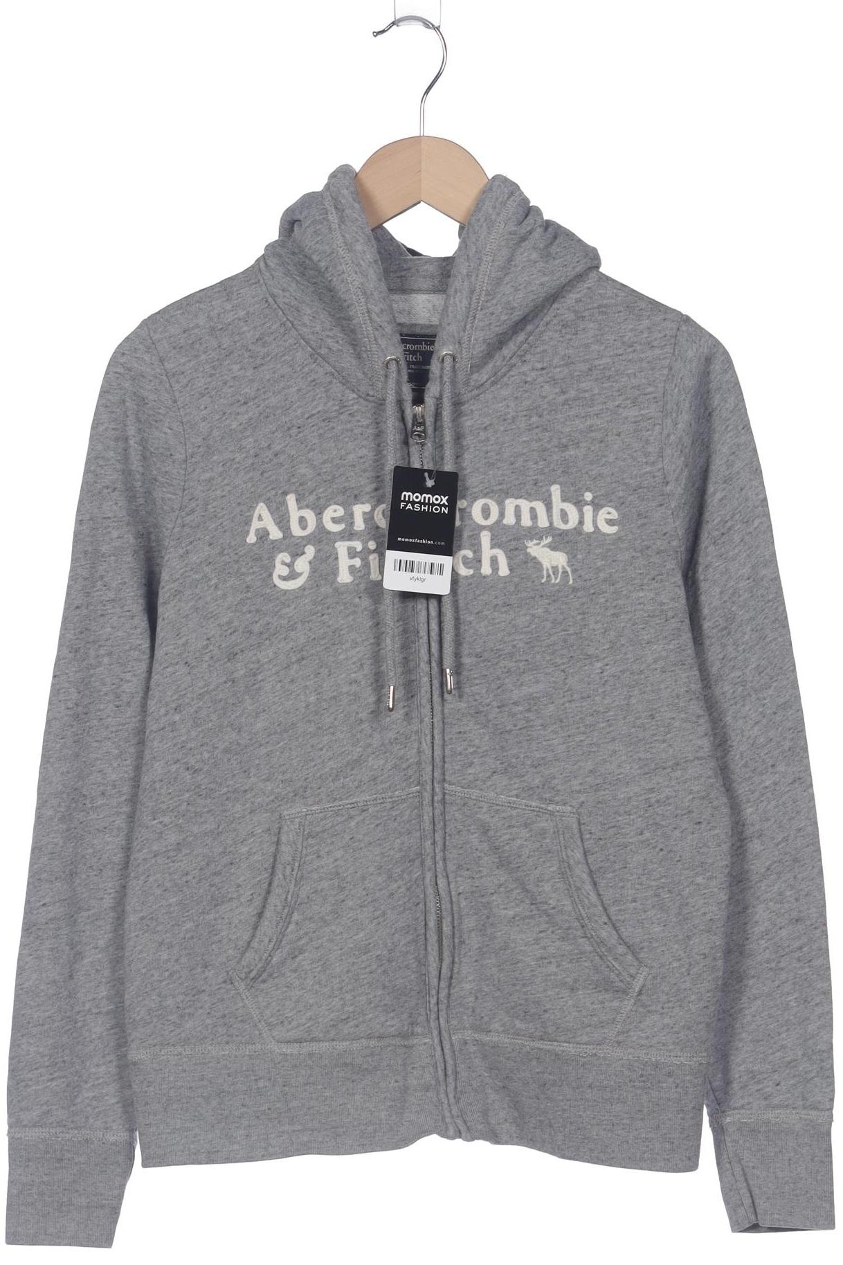 

Abercrombie & Fitch Damen Kapuzenpullover, grau, Gr. 42