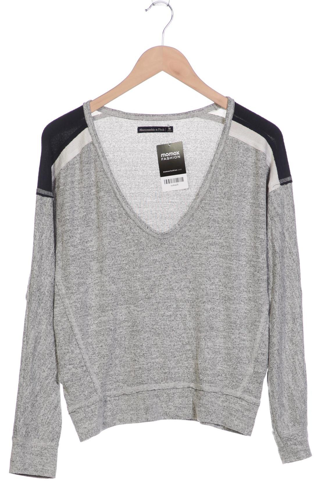 

Abercrombie & Fitch Damen Langarmshirt, grau