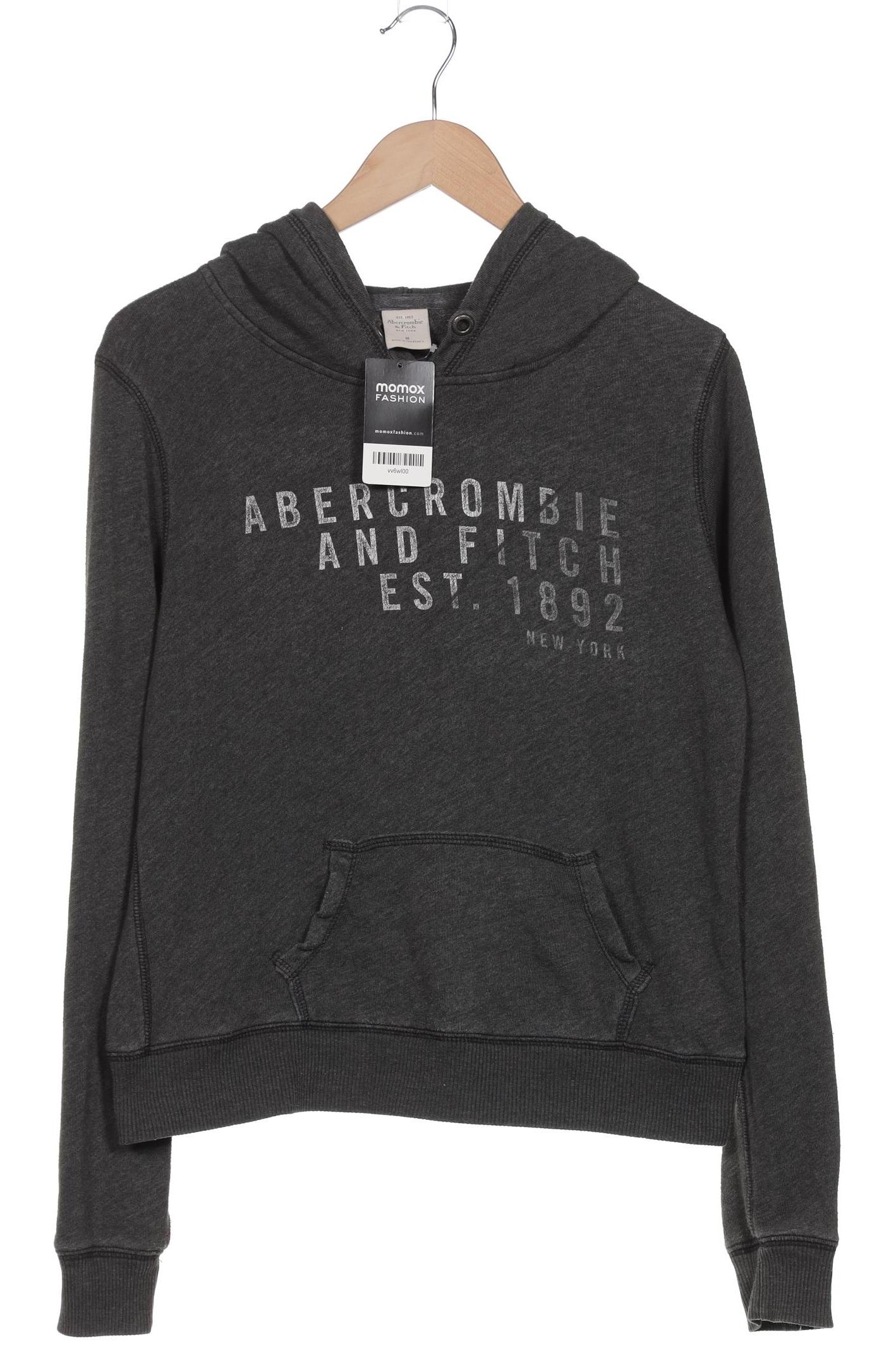 

Abercrombie & Fitch Damen Kapuzenpullover, grau, Gr. 38