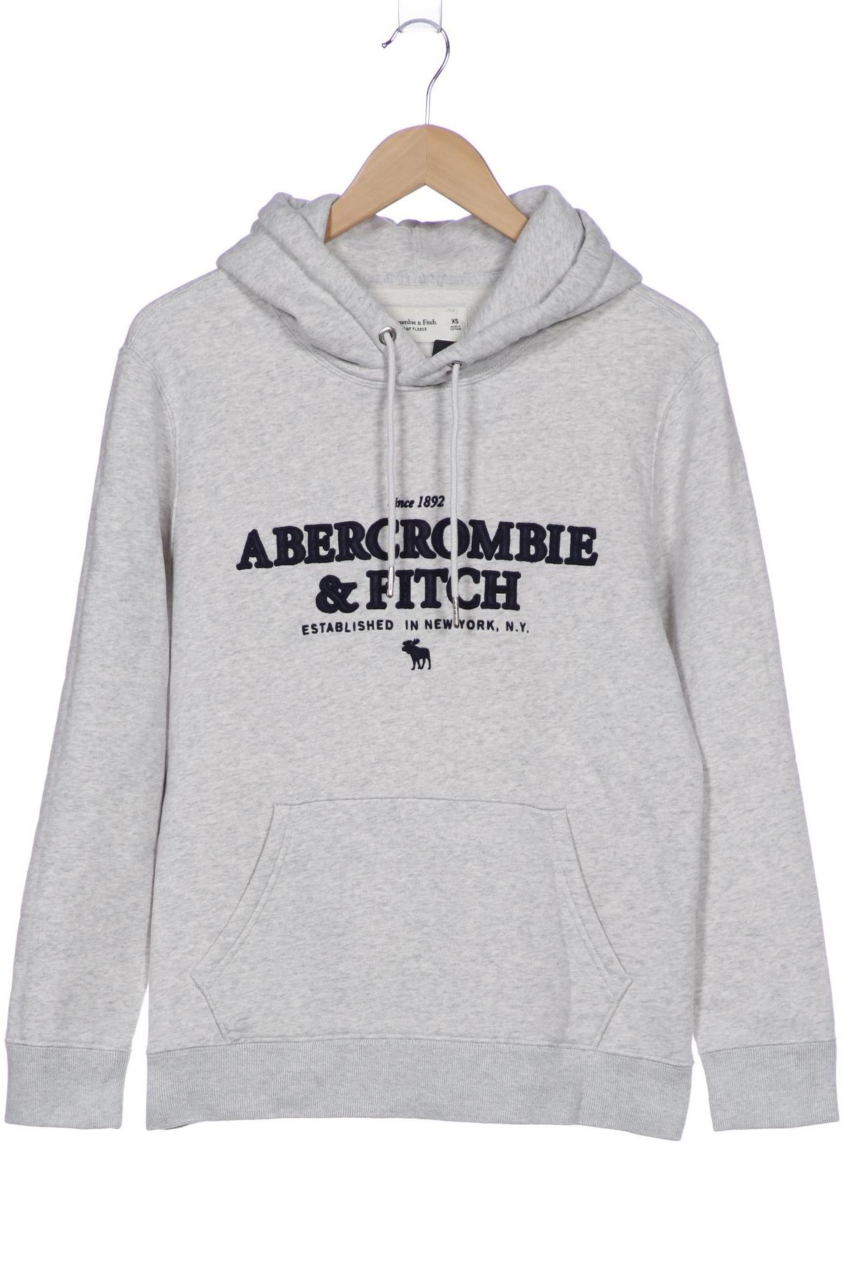 

Abercrombie & Fitch Damen Kapuzenpullover, grau, Gr. 34