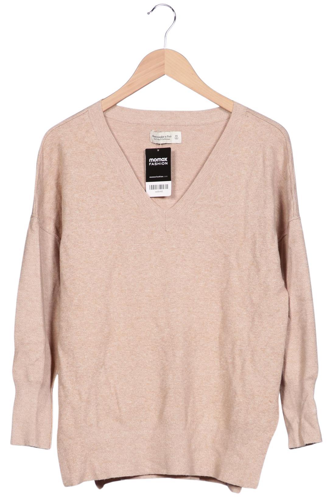 

Abercrombie & Fitch Damen Pullover, beige, Gr. 34