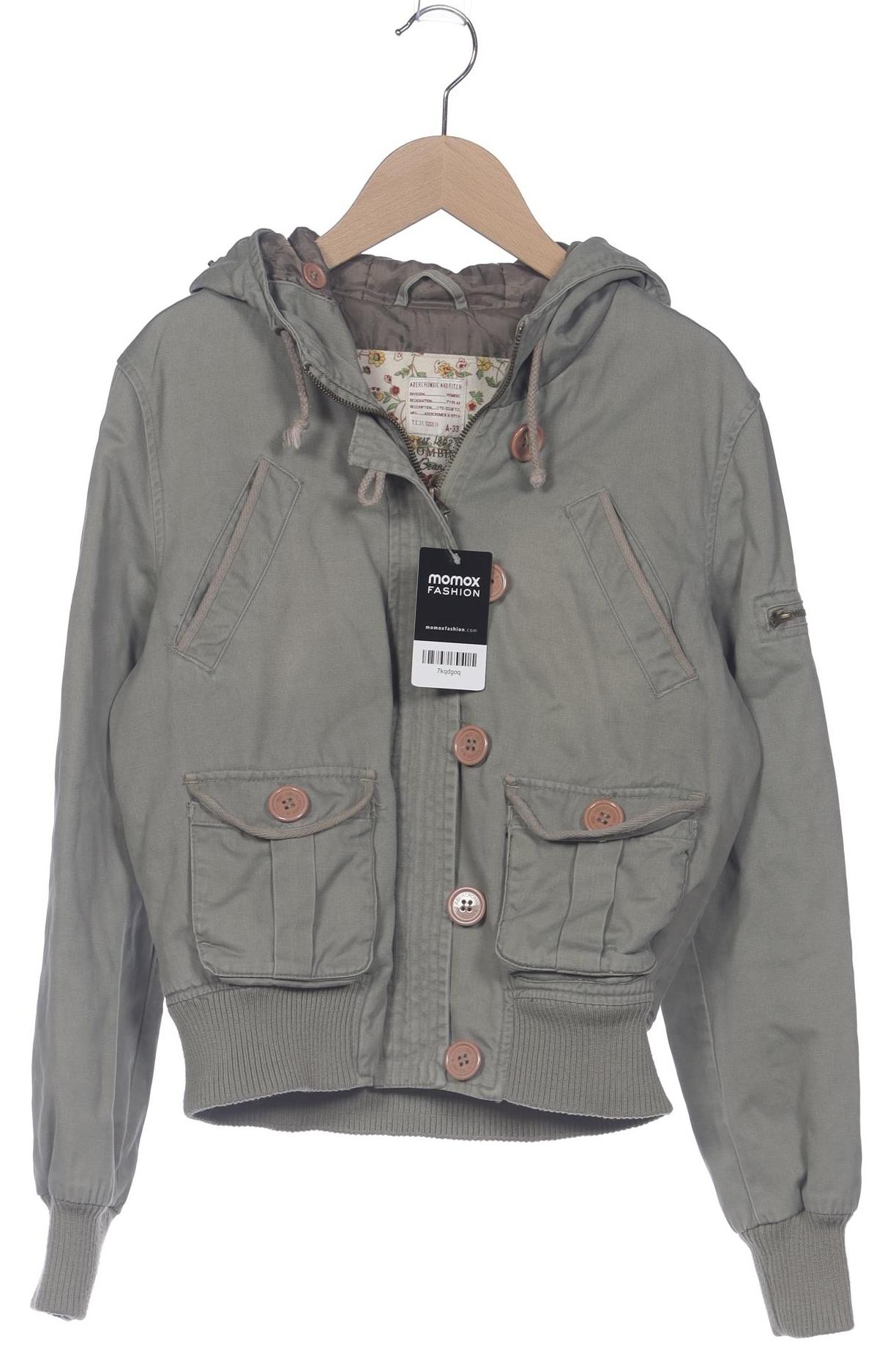 

Abercrombie & Fitch Damen Jacke, grün, Gr. 36