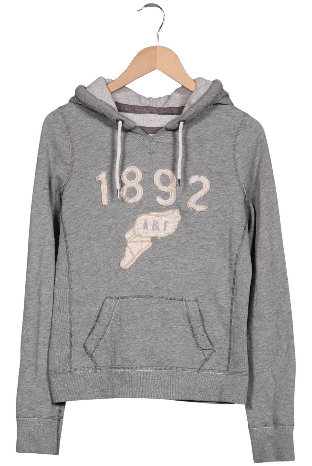

Abercrombie & Fitch Damen Kapuzenpullover, grau, Gr. 38