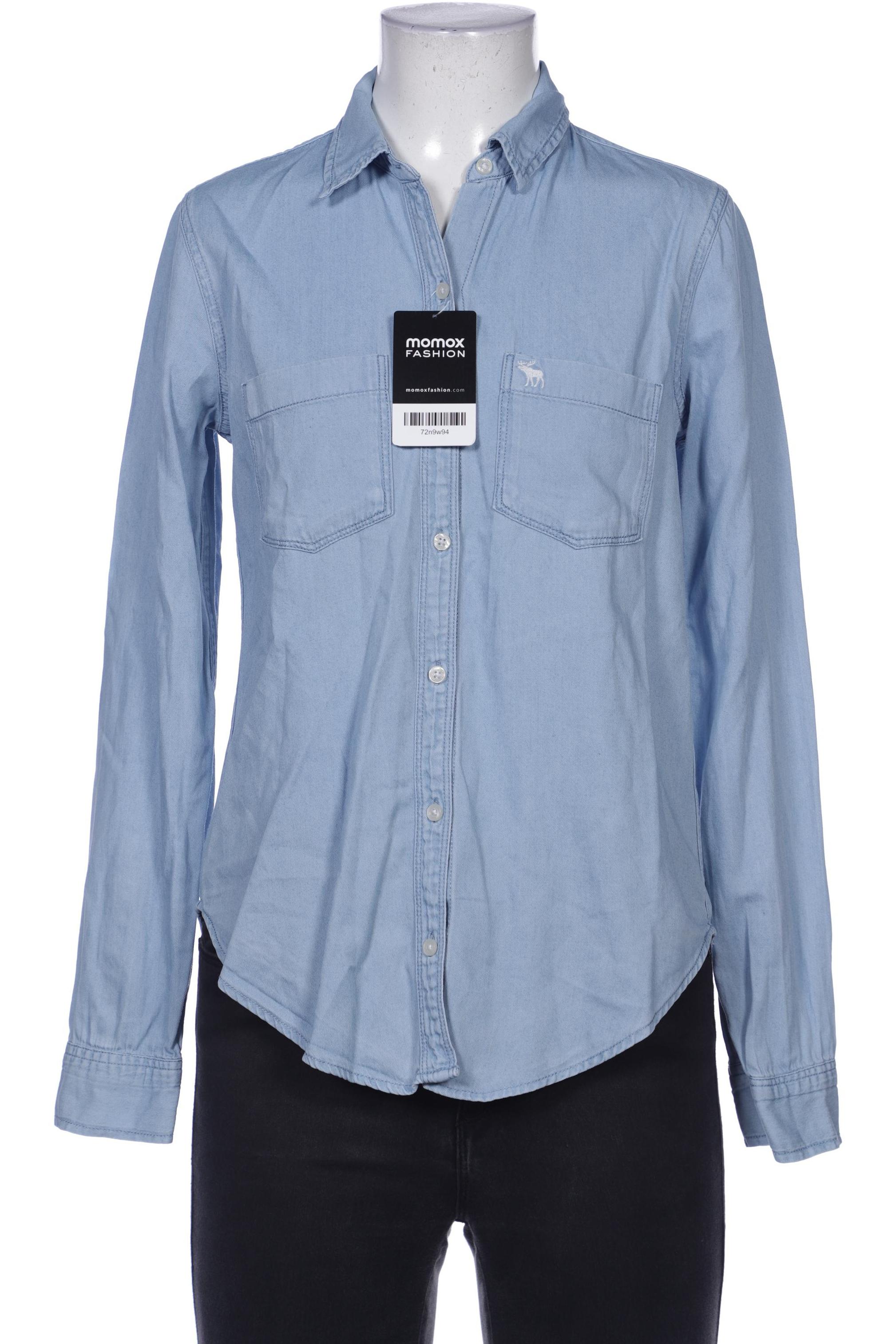 

Abercrombie & Fitch Damen Bluse, blau, Gr. 34