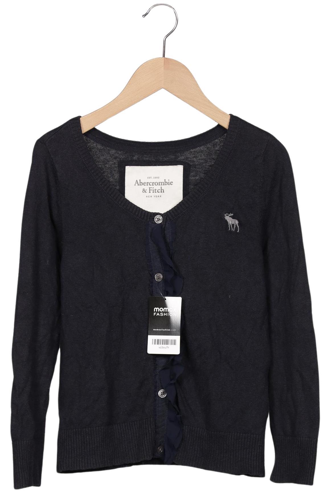 

Abercrombie & Fitch Damen Strickjacke, marineblau, Gr. 38