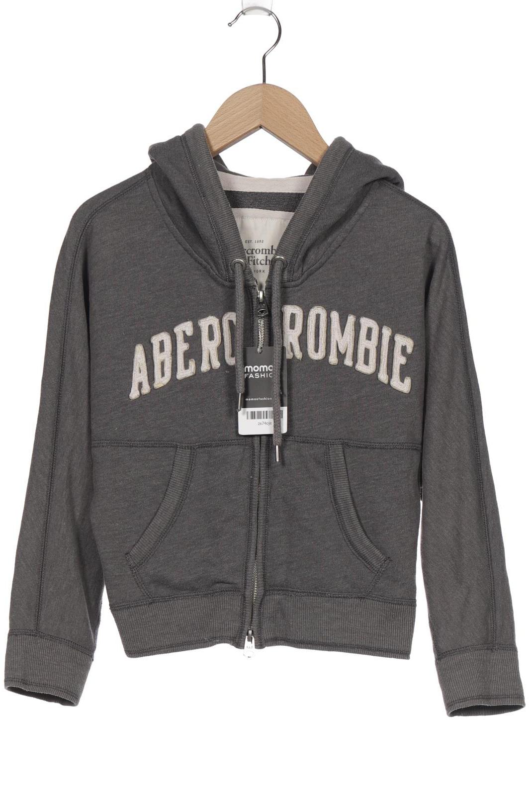 

Abercrombie & Fitch Damen Kapuzenpullover, grau