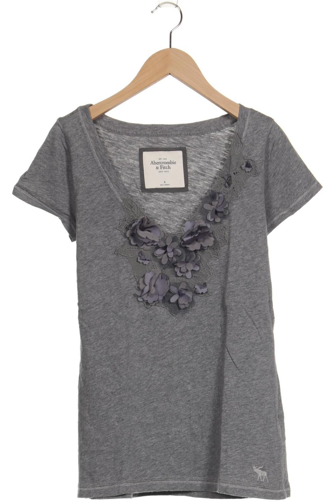 

Abercrombie & Fitch Damen T-Shirt, grau, Gr. 38