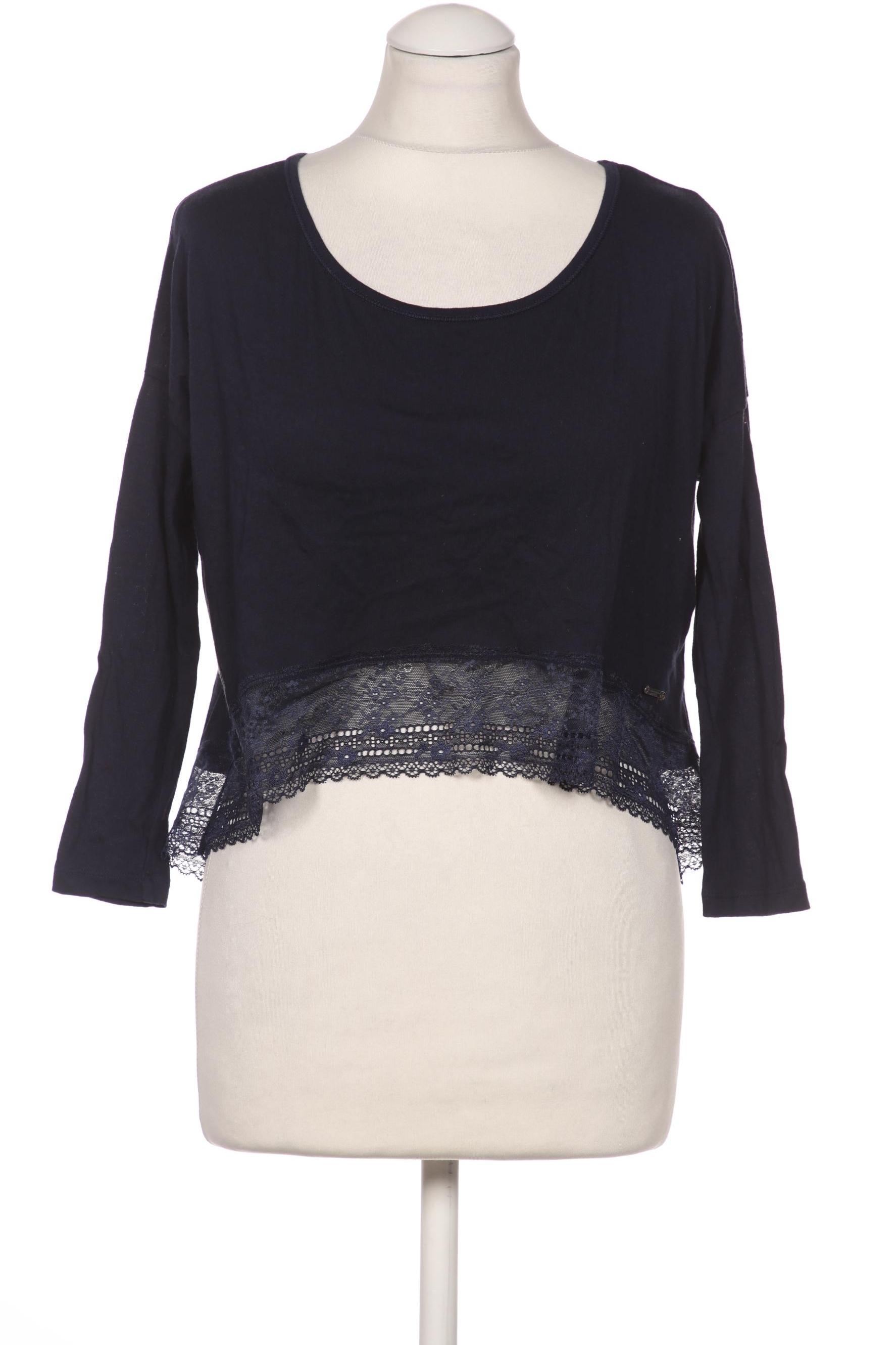 

Abercrombie & Fitch Damen Langarmshirt, marineblau, Gr. 34