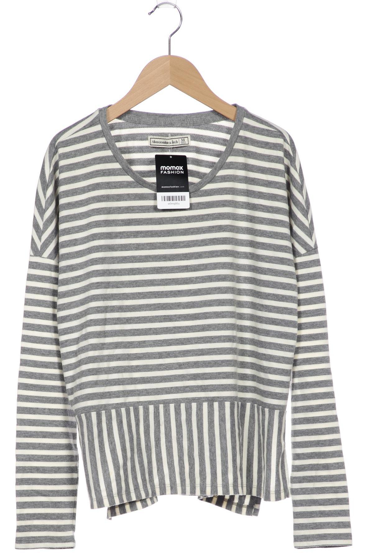 

Abercrombie & Fitch Damen Langarmshirt, grau