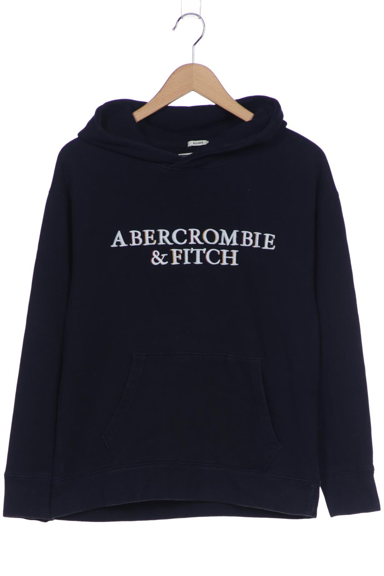 

Abercrombie & Fitch Damen Kapuzenpullover, marineblau, Gr. 34