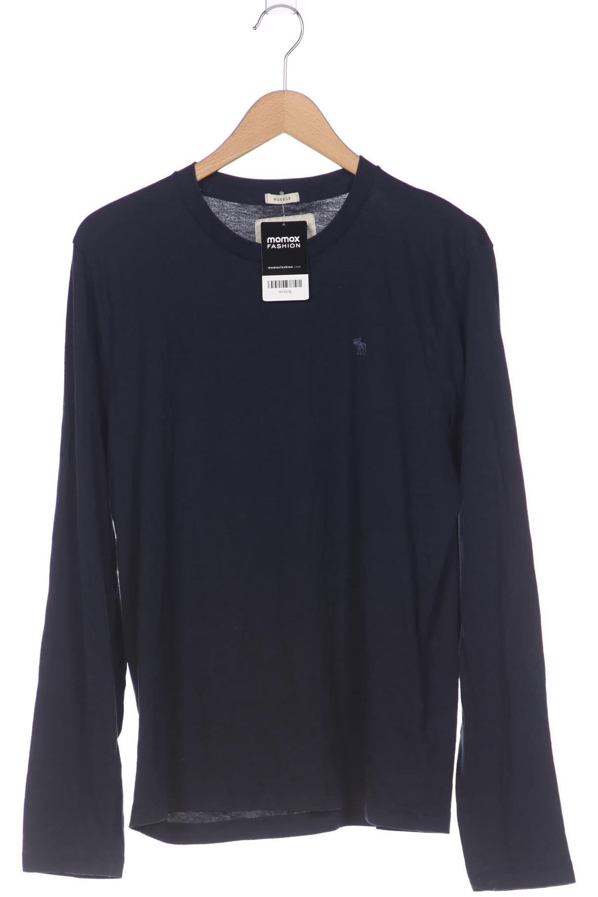 

Abercrombie & Fitch Damen Langarmshirt, marineblau, Gr. 42