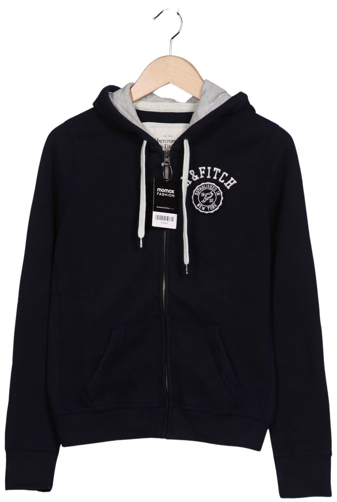 

Abercrombie & Fitch Damen Kapuzenpullover, marineblau, Gr. 42