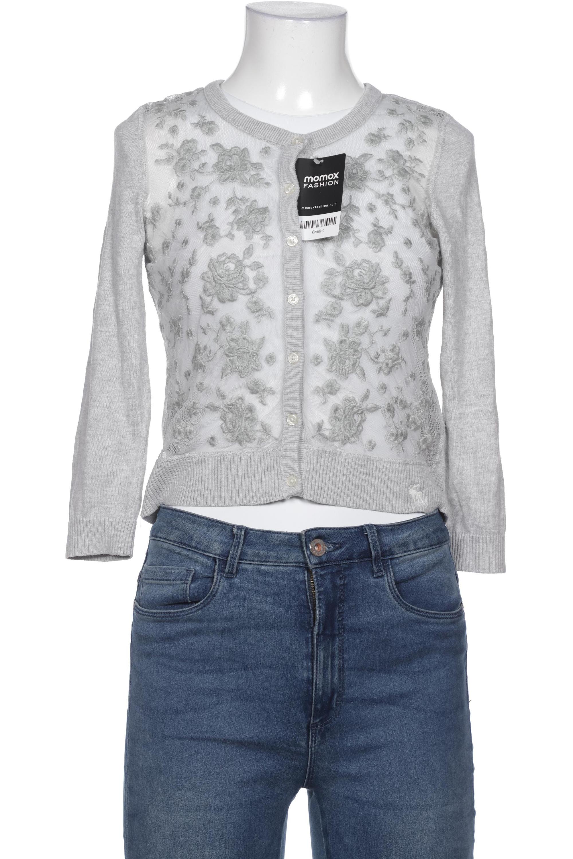 

Abercrombie & Fitch Damen Strickjacke, grau, Gr. 34
