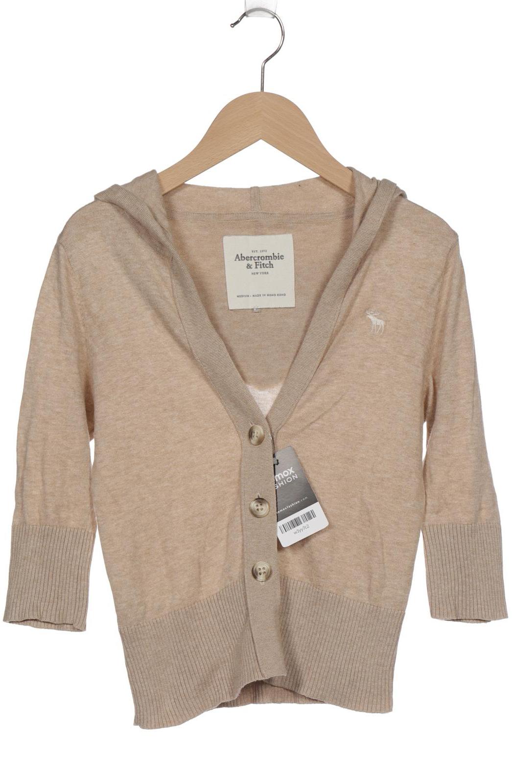 

Abercrombie & Fitch Damen Strickjacke, beige, Gr. 32