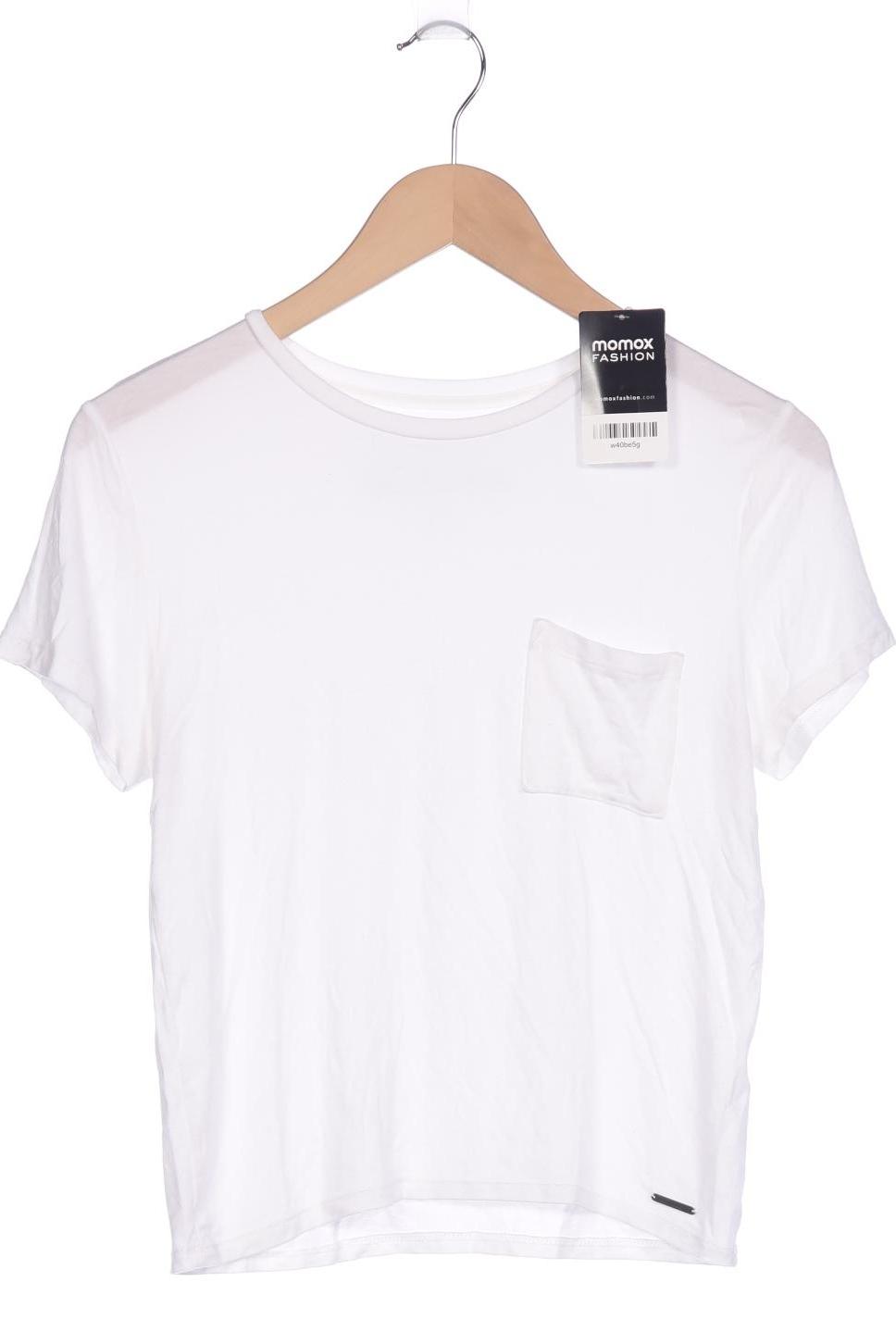 

Abercrombie & Fitch Damen T-Shirt, cremeweiß, Gr. 34