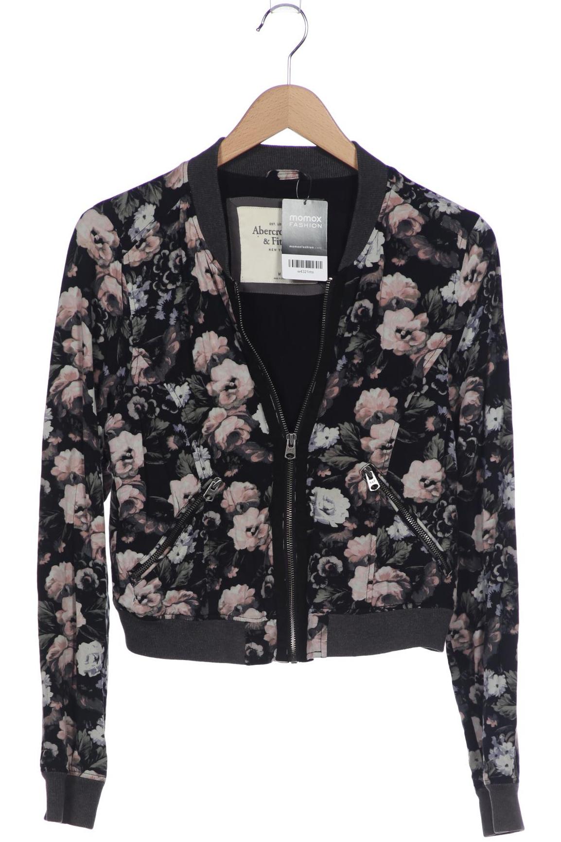 

Abercrombie & Fitch Damen Jacke, schwarz, Gr. 38