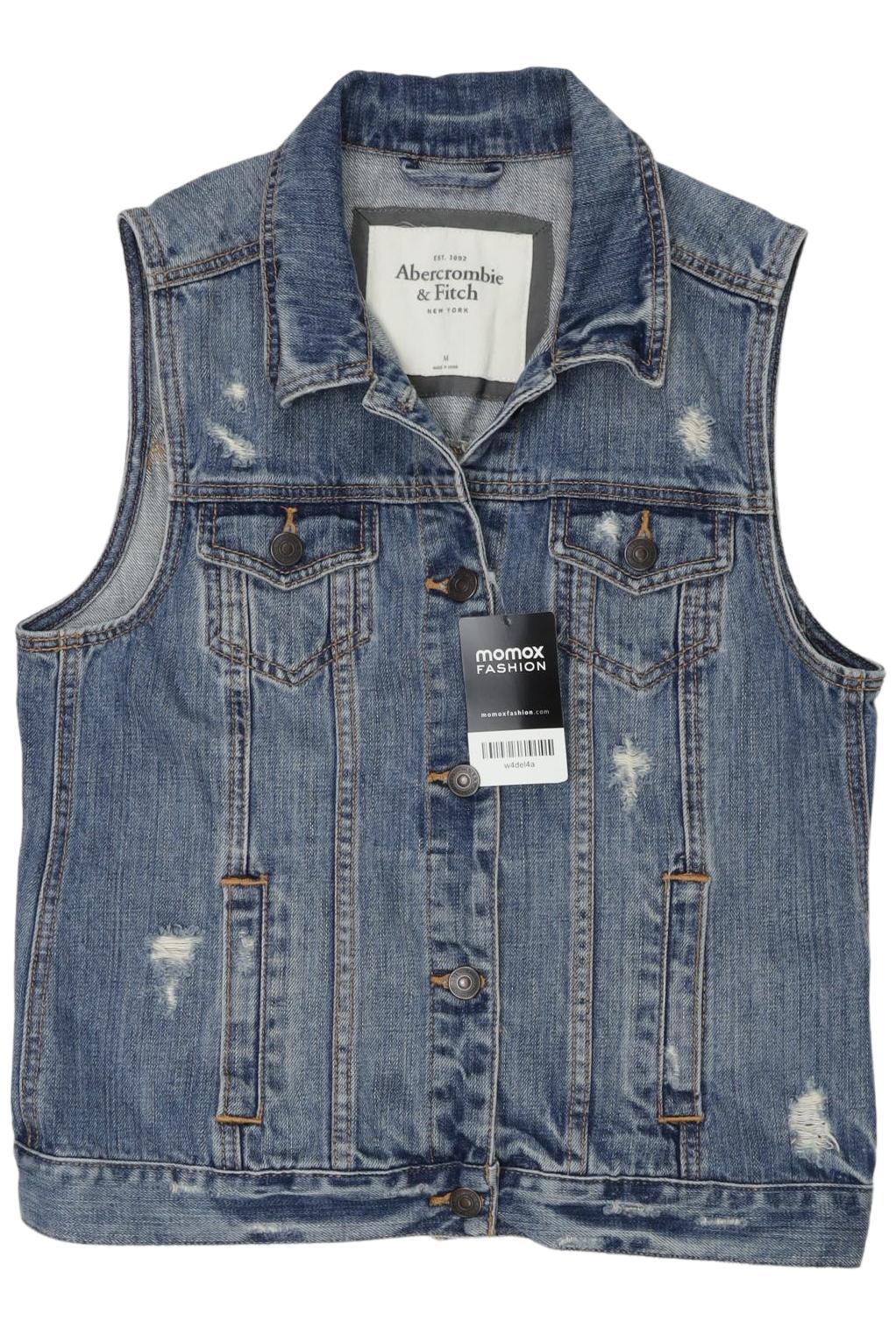 

Abercrombie & Fitch Damen Weste, blau, Gr. 38