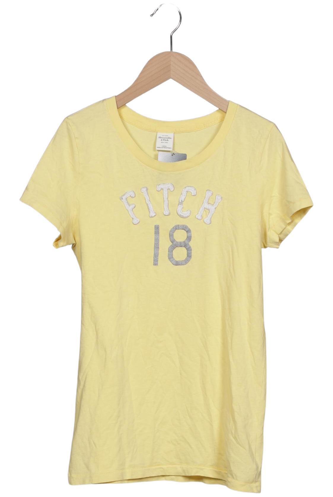 

Abercrombie & Fitch Damen T-Shirt, gelb, Gr. 42