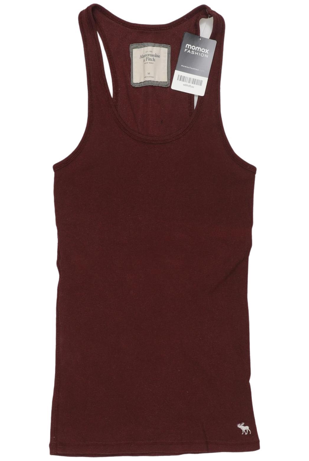 

Abercrombie & Fitch Damen Top, bordeaux, Gr. 38