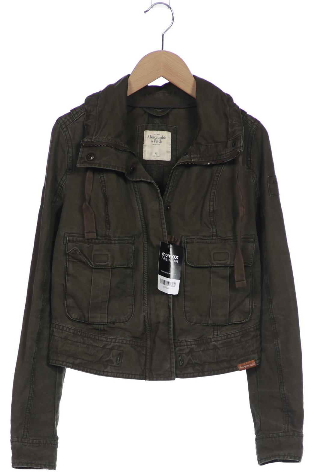 

Abercrombie & Fitch Damen Jacke, grün, Gr. 34