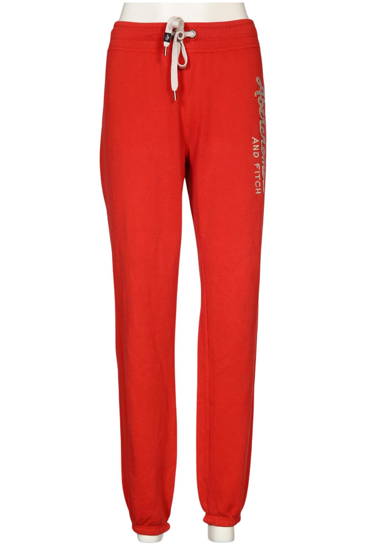 

Abercrombie & Fitch Damen Stoffhose, rot, Gr. 0