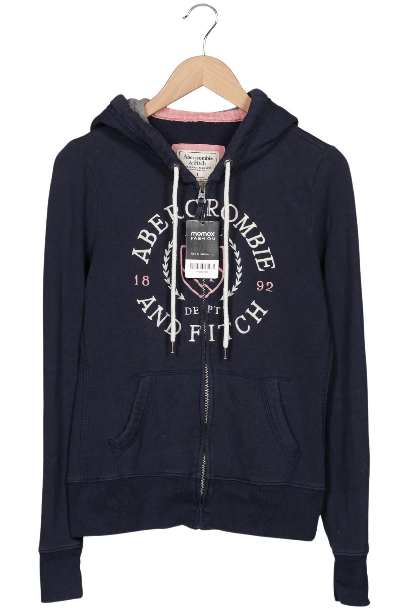 

Abercrombie & Fitch Damen Kapuzenpullover, marineblau, Gr. 42