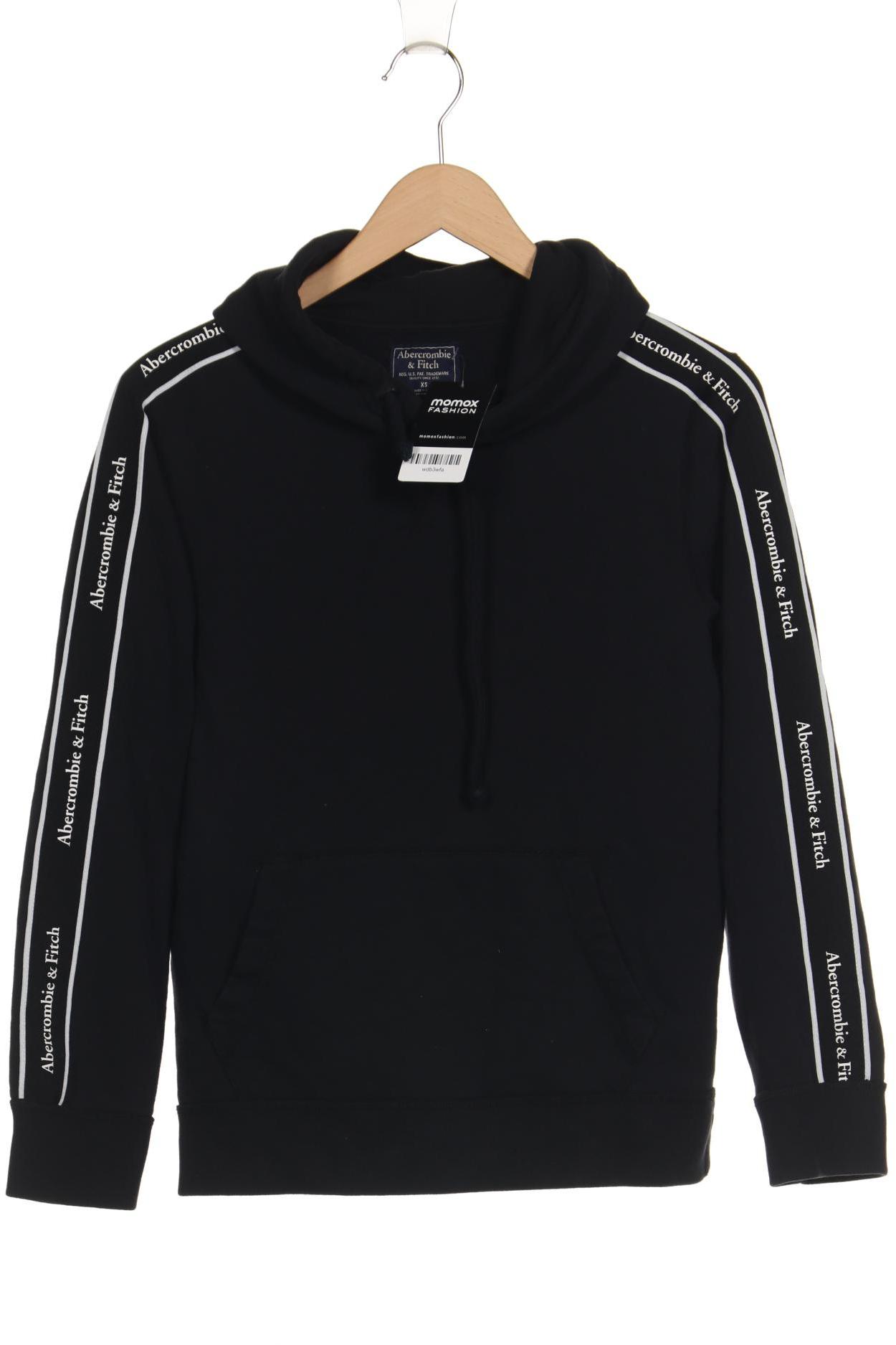 

Abercrombie & Fitch Damen Kapuzenpullover, schwarz, Gr. 34