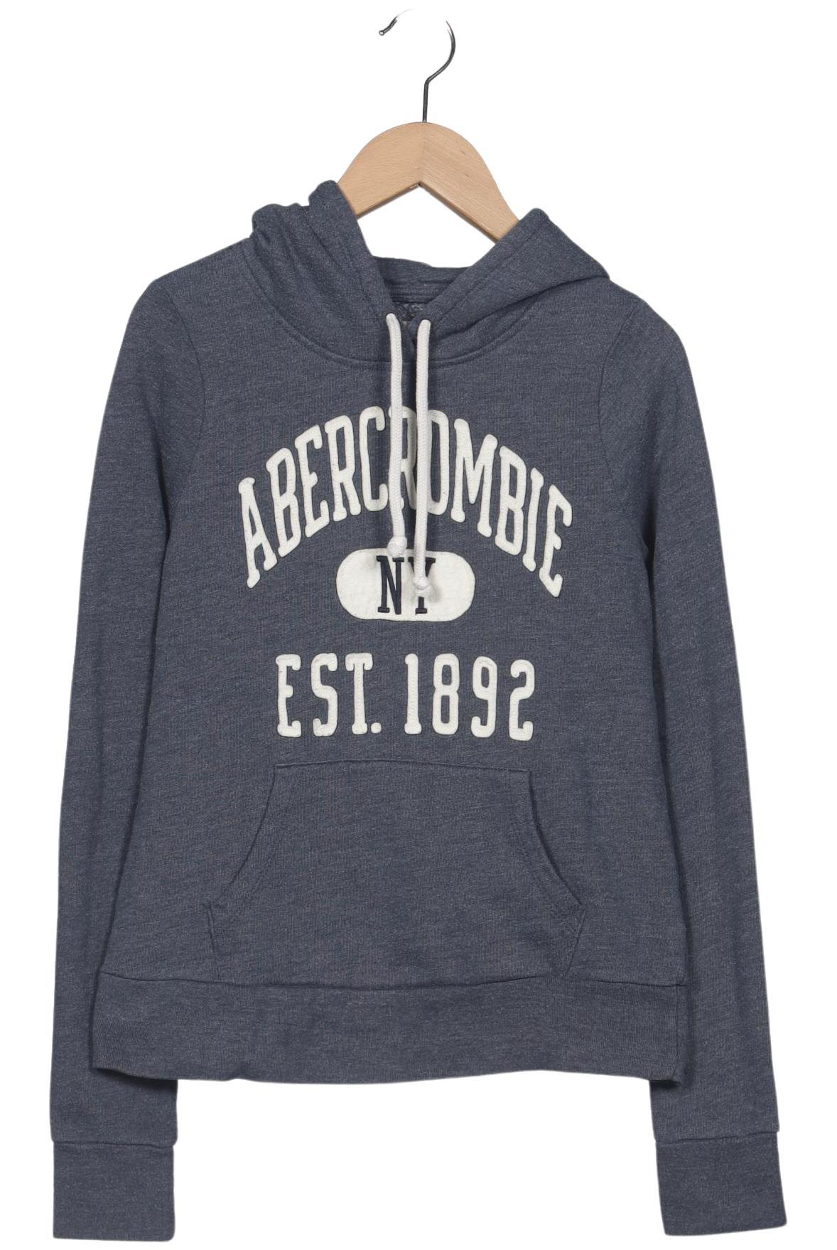

Abercrombie & Fitch Damen Kapuzenpullover, marineblau, Gr. 34