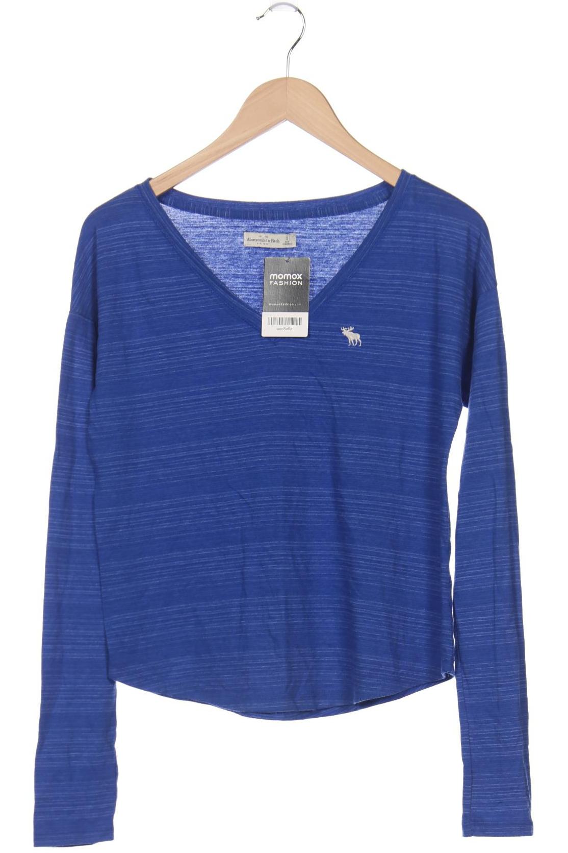 

Abercrombie & Fitch Damen Langarmshirt, blau