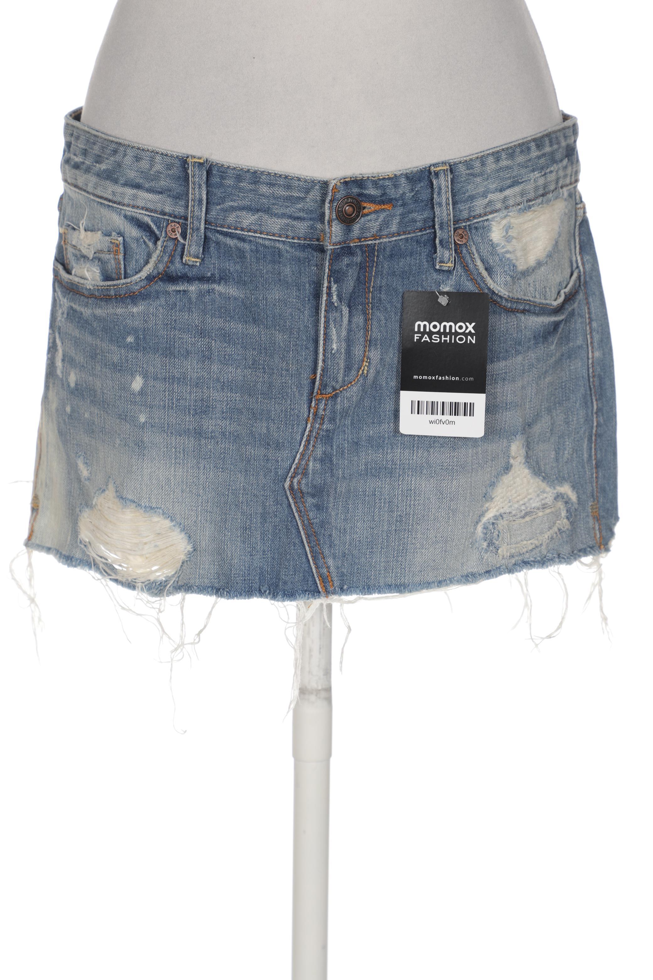 

Abercrombie & Fitch Damen Rock, blau, Gr. 4