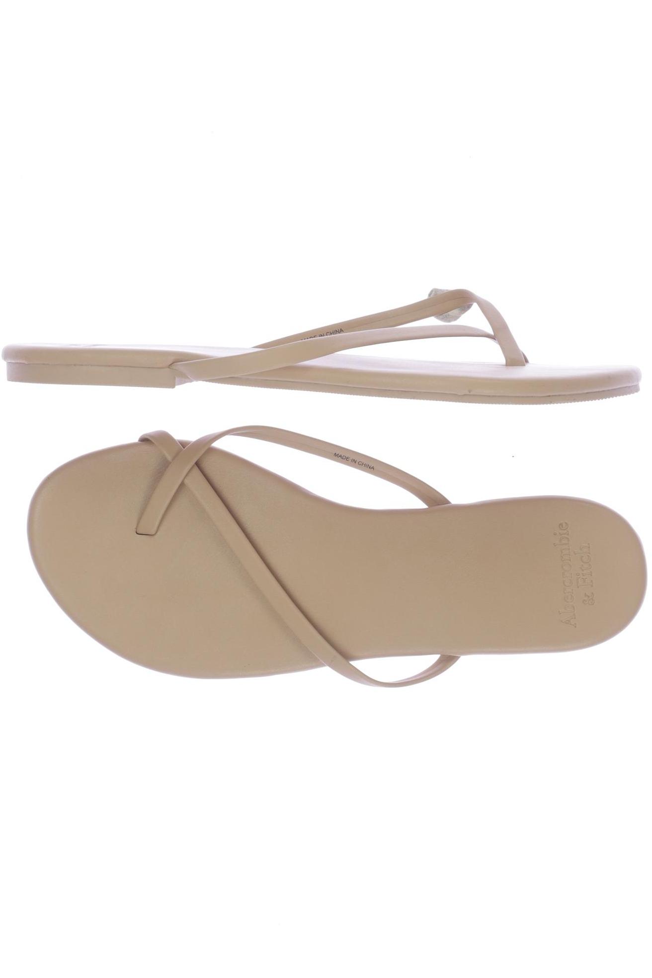 

Abercrombie & Fitch Damen Sandale, beige, Gr. 38