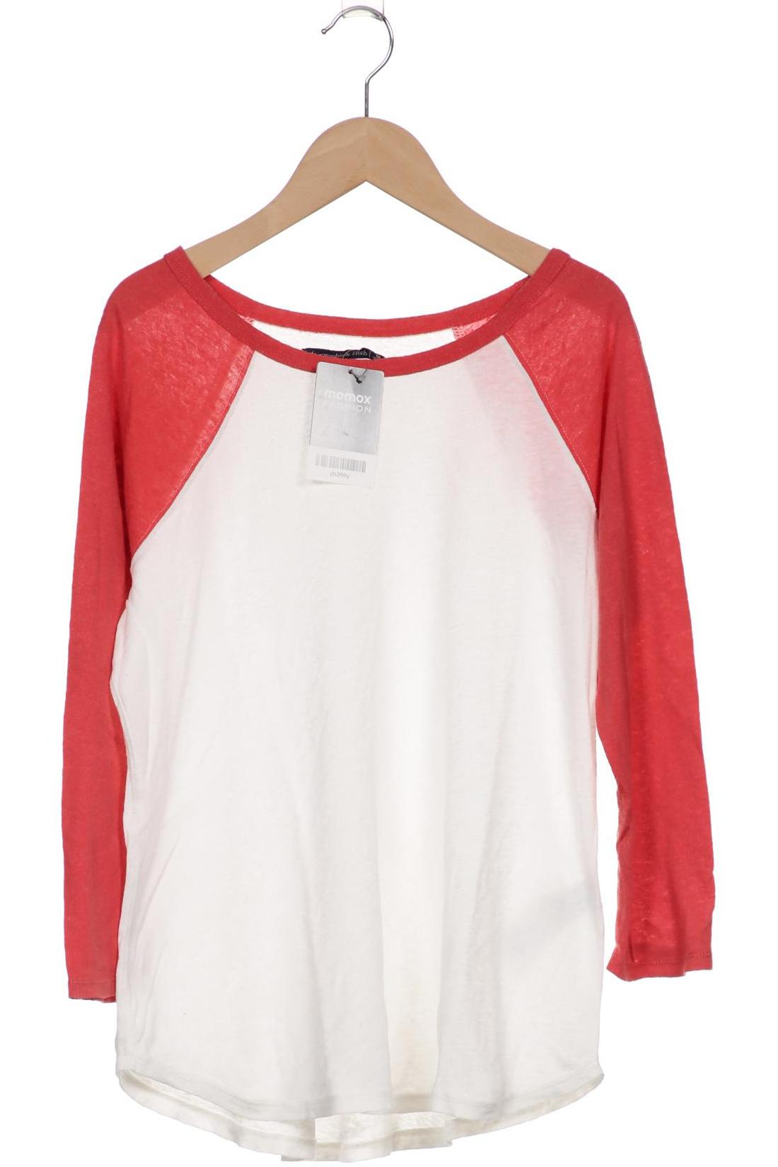 

Abercrombie & Fitch Damen Langarmshirt, weiß, Gr. 38