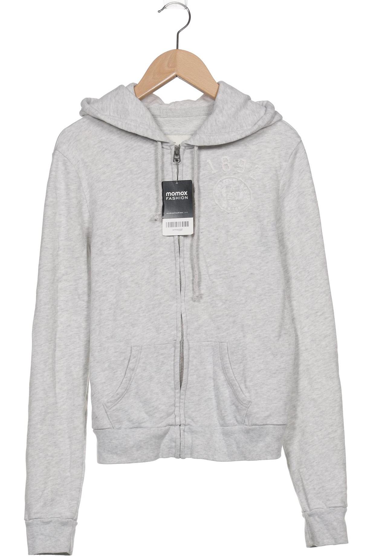 

Abercrombie & Fitch Damen Kapuzenpullover, grau, Gr. 34