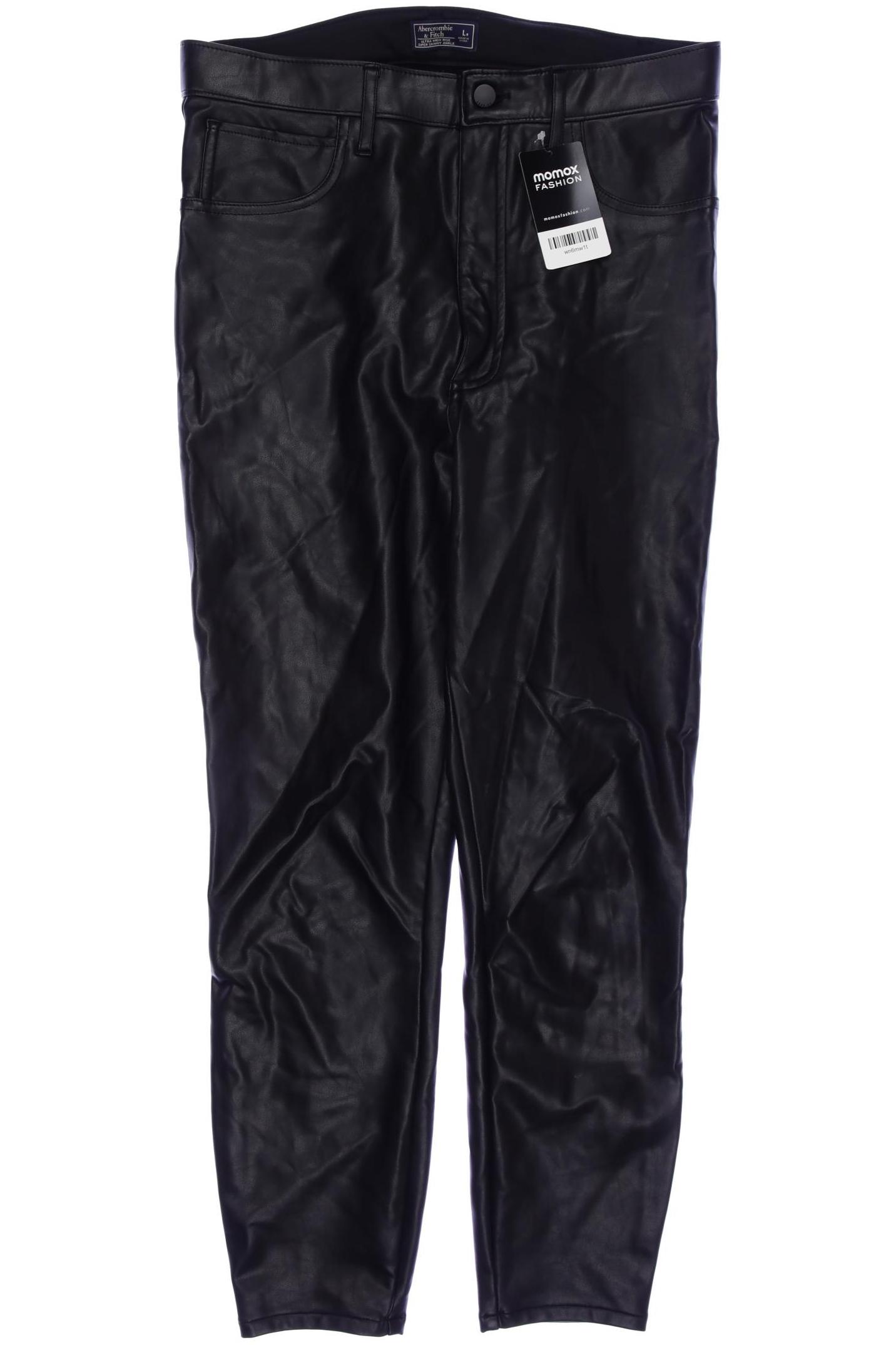 

Abercrombie & Fitch Damen Stoffhose, schwarz, Gr. 0