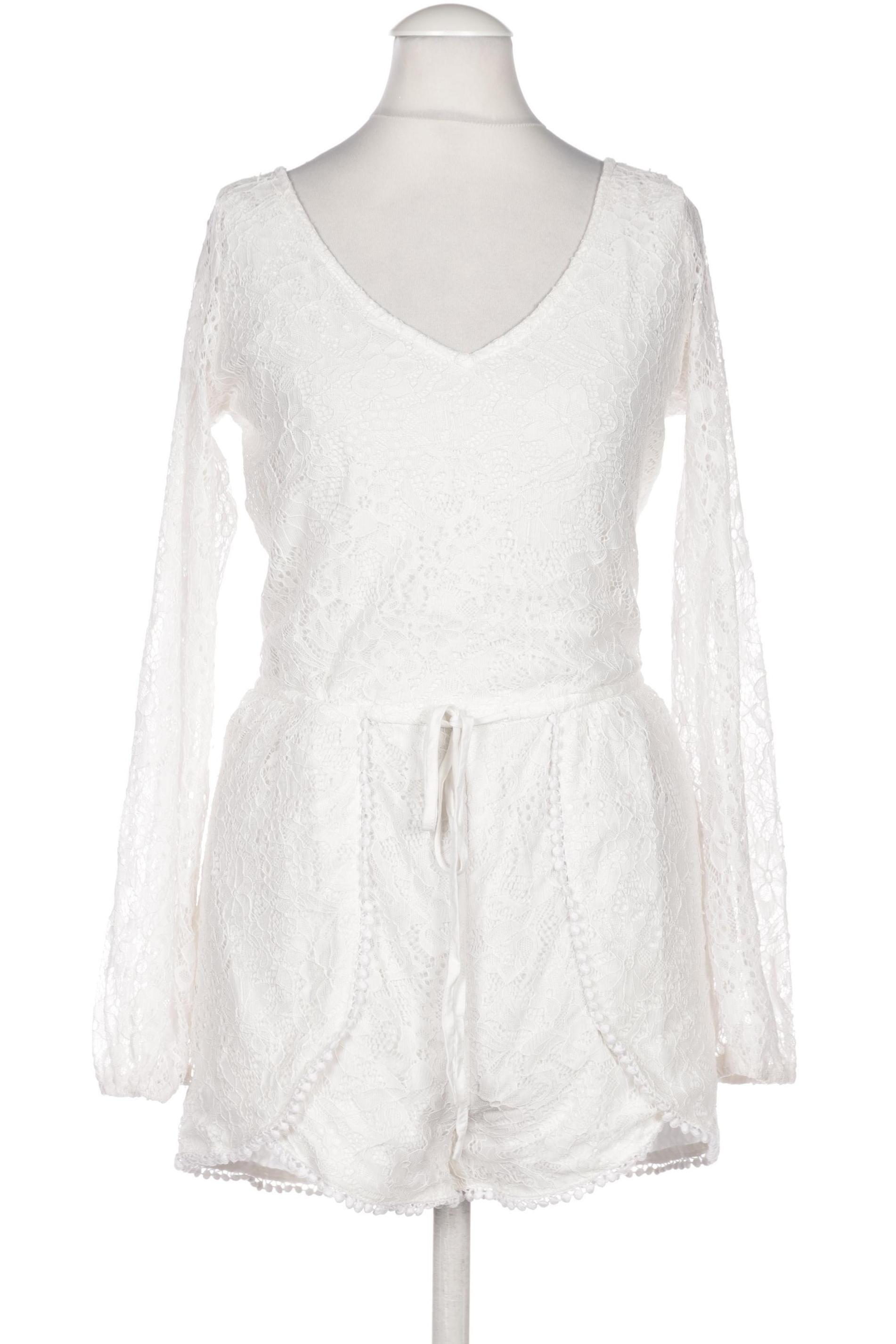 

Abercrombie & Fitch Damen Jumpsuit/Overall, weiß, Gr. 34