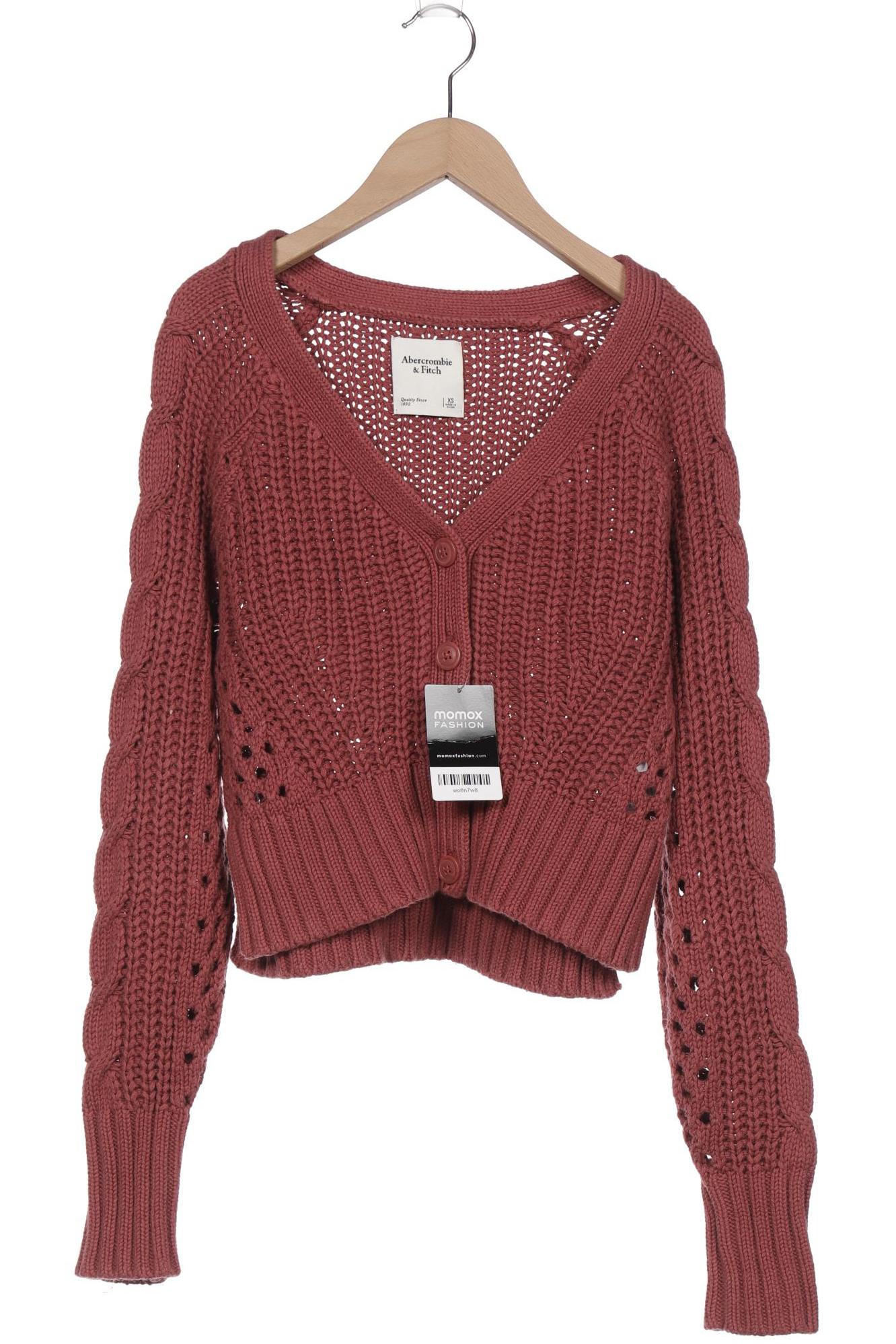 

Abercrombie & Fitch Damen Strickjacke, bordeaux