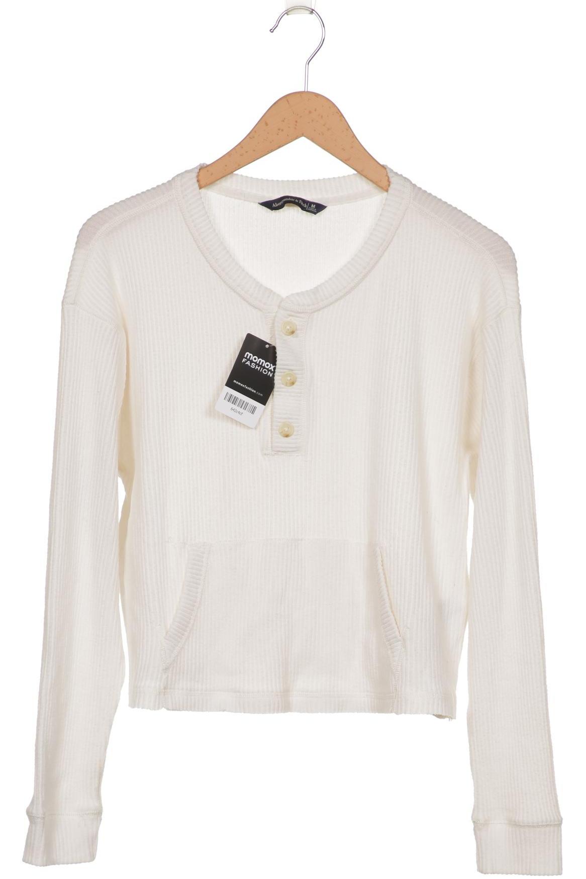 

Abercrombie & Fitch Damen Pullover, weiß, Gr. 38