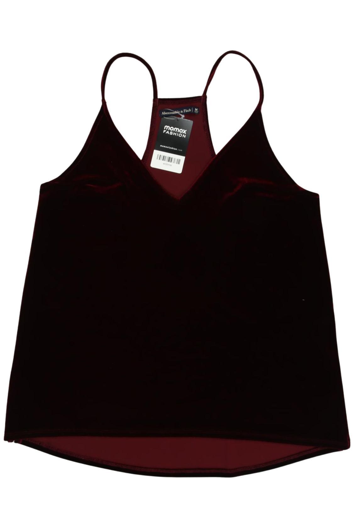 

Abercrombie & Fitch Damen Top, bordeaux, Gr. 38